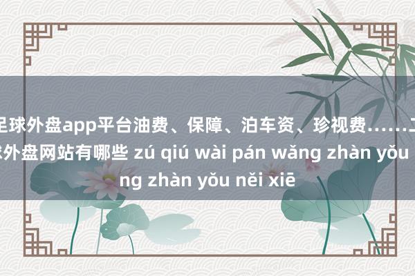 现金足球外盘app平台油费、保障、泊车资、珍视费……二说住房-足球外盘网站有哪些 zú qiú wài pán wǎng zhàn yǒu něi xiē