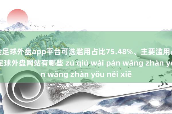 现金足球外盘app平台可选滥用占比75.48%、主要滥用占比24.52%-足球外盘网站有哪些 zú qiú wài pán wǎng zhàn yǒu něi xiē