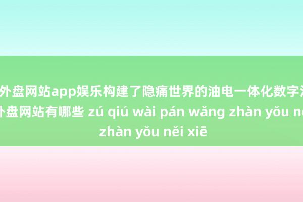 足球外盘网站app娱乐构建了隐痛世界的油电一体化数字汇聚-足球外盘网站有哪些 zú qiú wài pán wǎng zhàn yǒu něi xiē